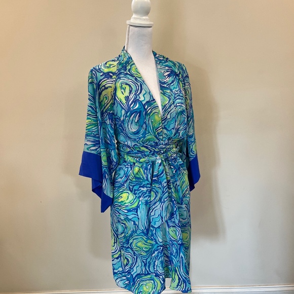 Lilly Pulitzer Kimora Silk Dress - Picture 1 of 5